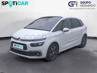 Begagnad Citroën C4 SpaceTourer Feel 130 HK (95 kW) 2020 Vit Minibuss