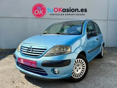 Usado Citroën C3 75 CV (55 kW) 2004 Azul Utilitario