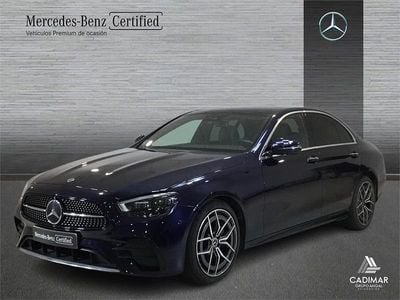 Usado Mercedes E220 194 CV (142 kW) 2020 Azul Berlina