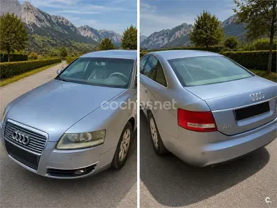Usado Audi A6 180 CV (132 kW) 2006 Gris / plata Berlina