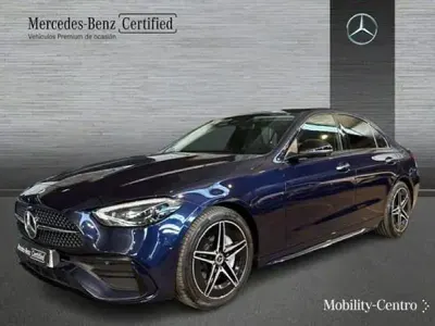 Usado Mercedes C220 199 CV (146 kW) 2022 Azul Berlina