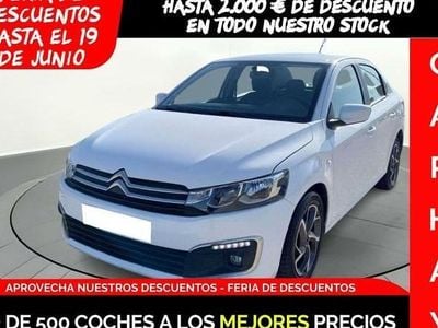 Usado Citroën C-Elysee I Shine 102 CV (75 kW) 2019 Blanco Berlina