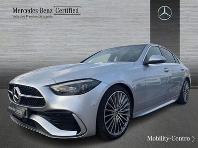 Usado Mercedes C220 199 CV (146 kW) 2022 Plata Berlina