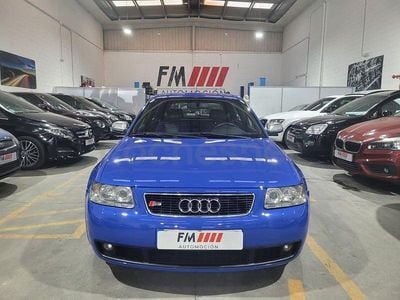 Usado Audi S3 Attraction 225 CV (165 kW) 2002 Azul Utilitario