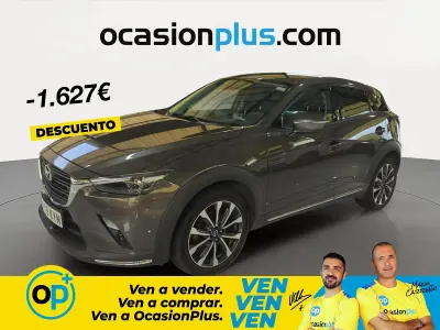 Usado Mazda CX-3 121 CV (88 kW) 2019 Gris SUV