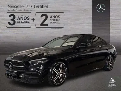 Usado Mercedes C220 200 CV (147 kW) 2025 Negro obsidiana Berlina