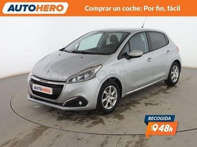 Usado Peugeot 208 Active 82 CV (60 kW) 2016 Gris Utilitario