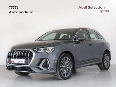Usado Audi Q3 S-Line 150 CV (110 kW) 2020 Gris SUV