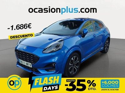 Usado Ford Puma ST-Line 125 CV (91 kW) 2023 Azul Recogida