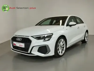 Usado Audi A3 S-Line 110 CV (80 kW) 2022 Blanco Berlina