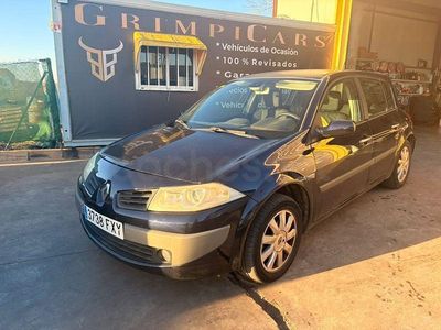 Usado Renault Mégane II Expression 105 CV (77 kW) 2007 Azul Berlina