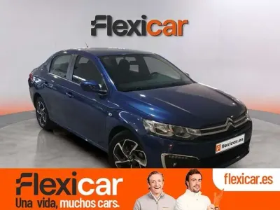 Usado Citroën C-Elysee I Shine 101 CV (74 kW) 2017 Azul Berlina