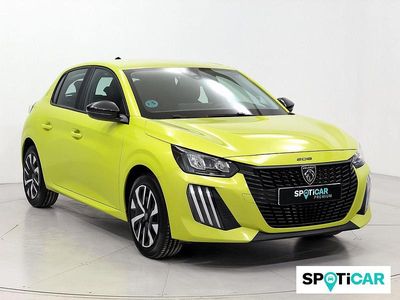 Usado Peugeot 208 Active 102 CV (75 kW) 2024 Amarillo Utilitario