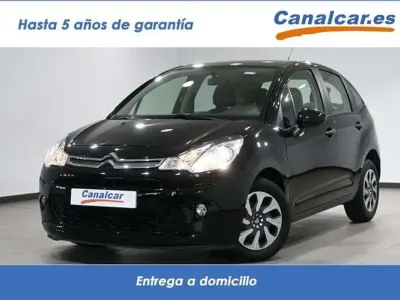 Usado Citroën C3 Live 68 CV (50 kW) 2016 Negro Utilitario