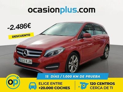Rojo Usado 2018 Mercedes B180 Monovolumen | 18.990 € (Precio justo)