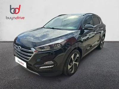 Usado Hyundai Tucson Style 184 CV (135 kW) 2018 Negro SUV