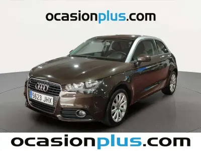 Usado Audi A1 Ambition 86 CV (63 kW) 2014 Marrón Utilitario
