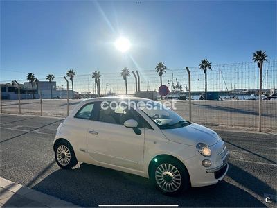 Usado Fiat 500 Lounge 69 CV (50 kW) 2011 Blanco Berlina