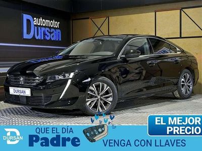 Usado Peugeot 508 Allure 131 CV (96 kW) 2021 Negro Berlina
