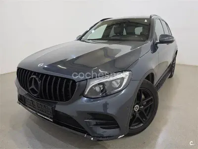 Usado Mercedes GLC250 AMG line 211 CV (155 kW) 2016 Gris / plata SUV