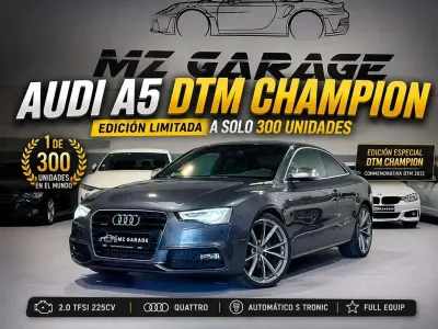 Usado Audi A5 S-Line 225 CV (165 kW) 2014 Gris Coupe