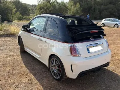 Usado Abarth 595C Competizione 160 CV (117 kW) 2012 Blanco Descapotable