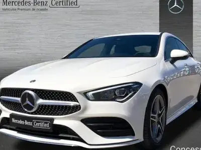 Usado Mercedes CLA200 150 CV (110 kW) 2022 Blanco Coupe