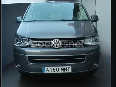 Usado VW Multivan Highline 180 CV (132 kW) 2014 Gris / plata Monovolumen