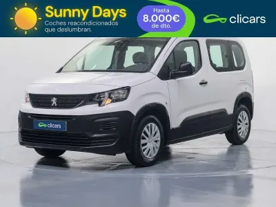 Usado Peugeot Rifter Access 99 CV (72 kW) 2019 Blanco Monovolumen