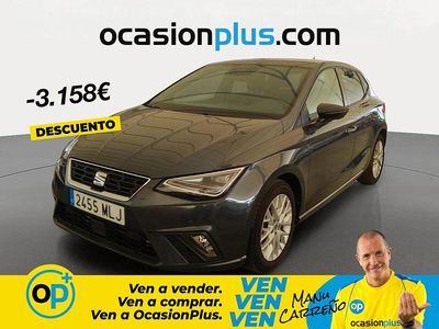Usado Seat Ibiza FR 110 CV (80 kW) 2023 Gris Berlina