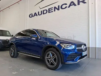 Usado Mercedes GLC300e 306 CV (225 kW) 2021 Azul SUV