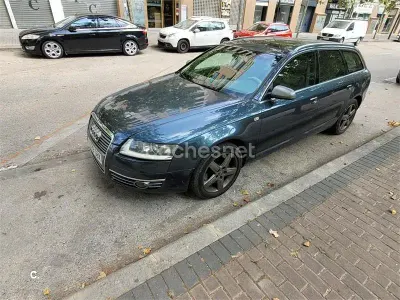 Usado Audi A6 180 CV (132 kW) 2008 Azul Familiar