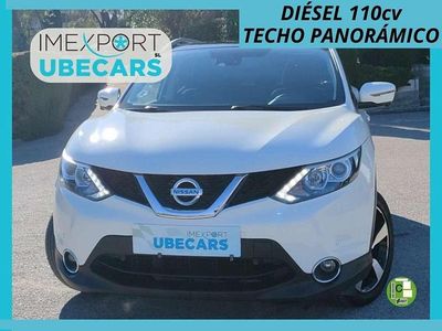 Usado Nissan Qashqai N-Connecta 110 CV (80 kW) 2017 Blanco SUV