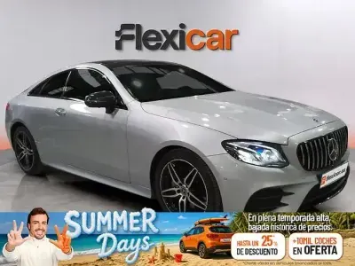 Usado Mercedes E220 194 CV (142 kW) 2018 Gris Coupe
