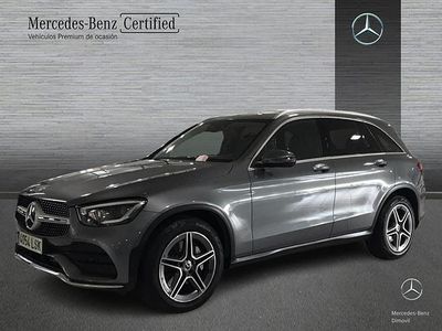 Gris Usado 2021 Mercedes GLC220 AMG line SUV | 40.500 € (Precio justo)