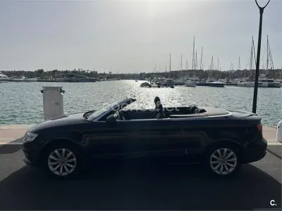 Usado Audi A3 Cabriolet 110 CV (80 kW) 2016 Negro Descapotable