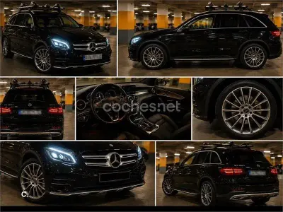 Usado Mercedes GLC250 AMG line 204 CV (150 kW) 2017 Negro SUV