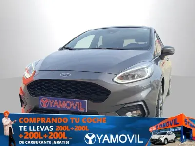 Usado Ford Fiesta ST-Line 125 CV (91 kW) 2018 Gris / plata Utilitario