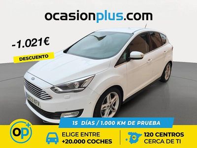 Blanco Usado 2017 Ford C-MAX Titanium Monovolumen | 12.250 € (Un poco caro)