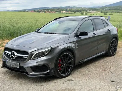Usado Mercedes GLA45 AMG 381 CV (280 kW) 2015 Gris / plata SUV