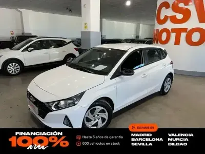 Brugt Hyundai i20 101 HK (74 kW) 2021 Hvid Hatchback