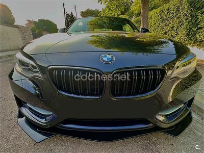 Usado BMW 218 Comfort Edition 136 CV (100 kW) 2015 Negro Descapotable