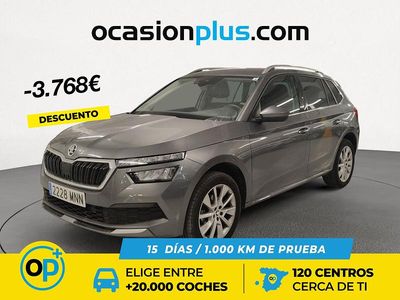Usado Skoda Kamiq Ambition 110 CV (80 kW) 2024 Gris SUV