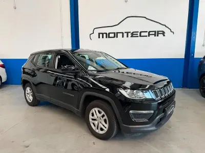 Usado Jeep Compass Sport 140 CV (102 kW) 2018 Negro SUV