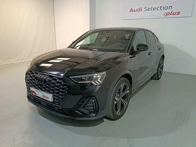 Usado Audi Q3 S-Line 150 CV (110 kW) 2022 Negro SUV