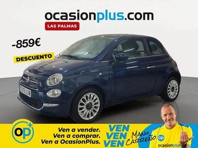Usado Fiat 500 Dolcevita 70 CV (51 kW) 2021 Azul Utilitario