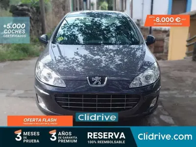 Usado Peugeot 407 Premium 136 CV (100 kW) 2010 Gris Berlina