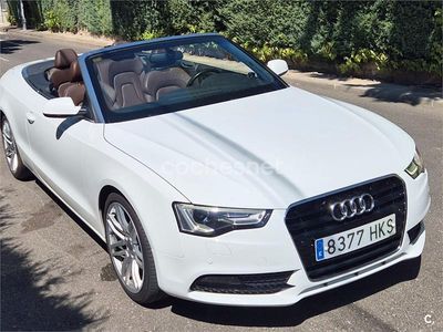 Usado Audi A5 Cabriolet 177 CV (130 kW) 2012 Blanco Descapotable