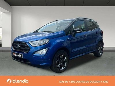 Usado Ford Ecosport ST-Line 140 CV (102 kW) 2018 Azul SUV