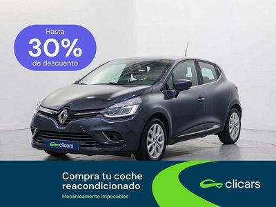 Usado Renault Clio IV Zen 90 CV (66 kW) 2017 Gris Berlina